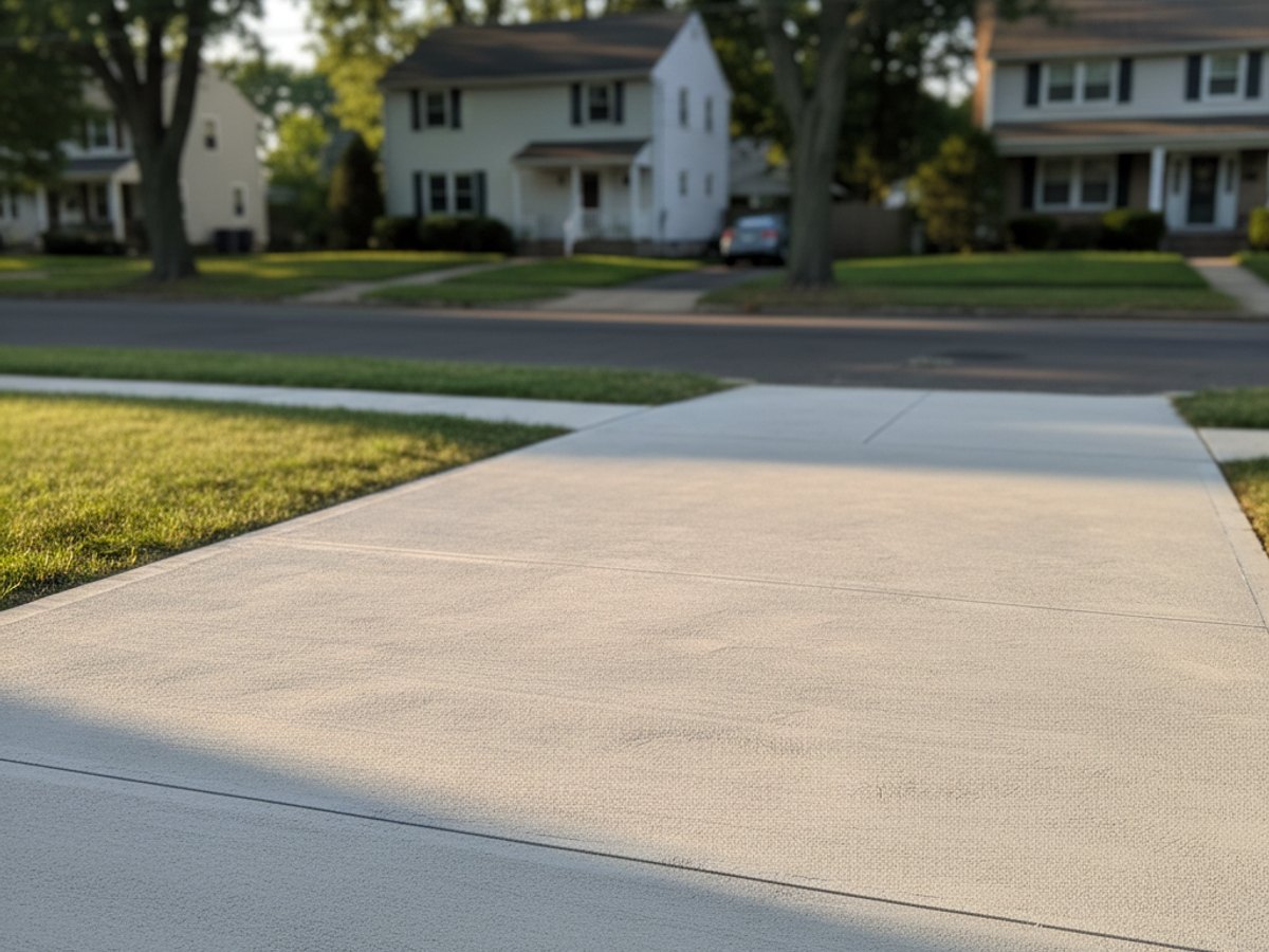 Concrete Patios completed by Pioneer Concrete Co in Brooklyn, NY