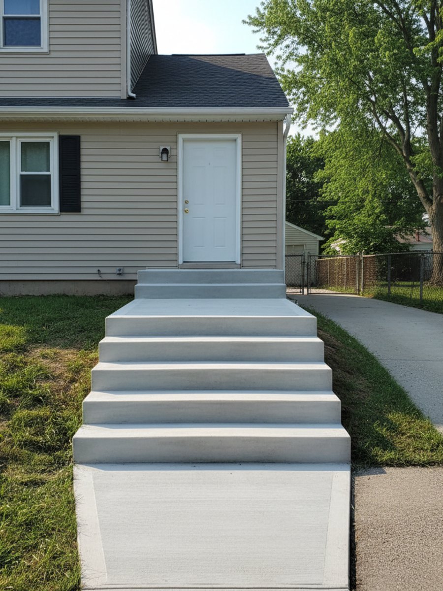 Concrete Repair & Crack Filling completed by Pioneer Concrete Co in Howard Beach, NY